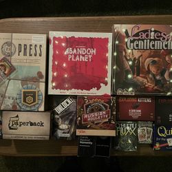 A whole bunch of board games!