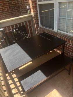 Black Dining/Patio table