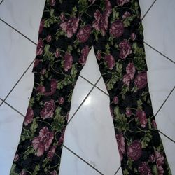 Floral print Pants 