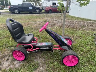 Pink Sirocco Kids Go Cart