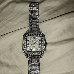 Iced out cartier