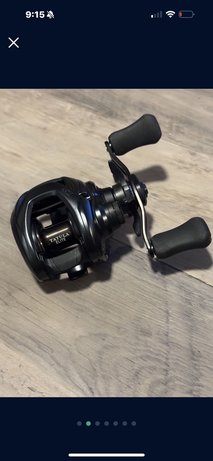 Brand New Daiwa Tatula Elite 7.1 Casting Fishing Reel