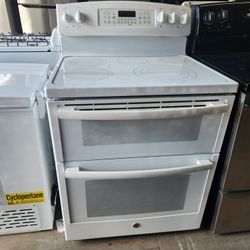 GE Double Oven Electric Stove 