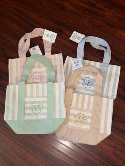 Trader Joe’s Mini striped tote bag