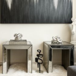 Mirrored Tables Set 2 