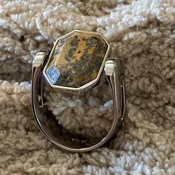 Conquering with Jasper Stone fidget ring