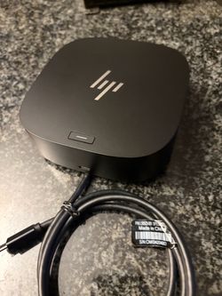 HP USB-C Dock G5 Universal Docking Station - Untested, No Power Adapter