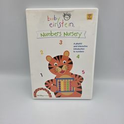 Disney Baby Einstein: Numbers Nursery (DVD, 2003) Ages 1+ Yr.