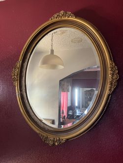 Big Gold Wall Mirror