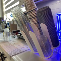 Coffee Cup Holder Organizer Cafe Bar Home