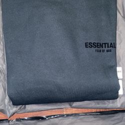 Black Essentials Hoodie