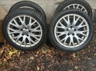 17' Audi rim set