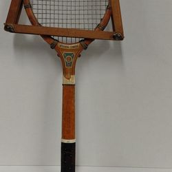 Vintage mid century  Spaulding  Lamina tennis racquet.