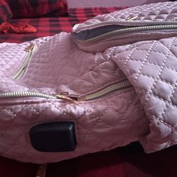 New Backpack With Tag And Charger