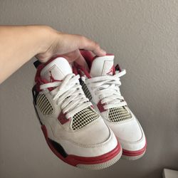 fire red jordan’s 