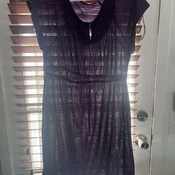 XL Women’s Purple Dress $2