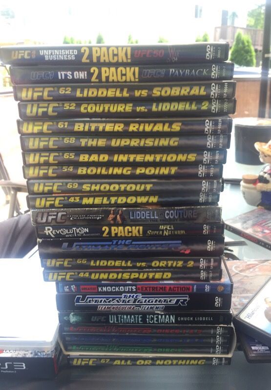 UFC dvds