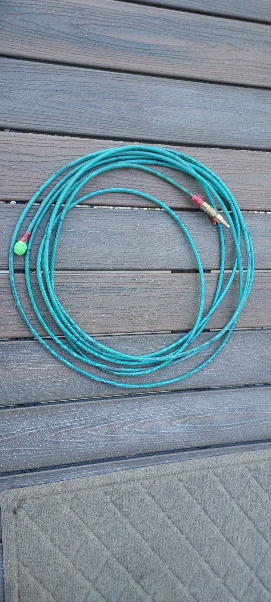 1/4 Inch Air Hose 30 Ft Long Forward Skipper On and Off Lever