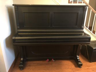 Steinway upright piano