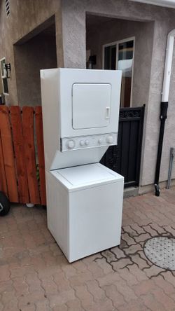 24 inch wede stackable washer gas dryer