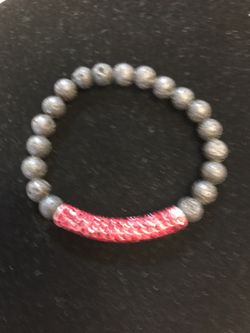 Lava stone bracelet