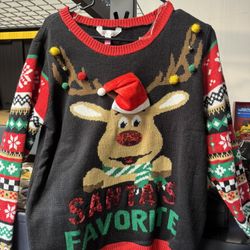 Christmas sweater (size 15-17)