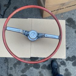 1960 Oldsmobile Super88 Holiday Sport Old School GM Steering Wheel Complete Sell $275.00