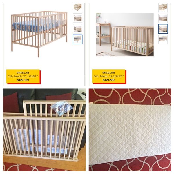 Ikea Sniglar Crib And Vyssa Vinka Mattress For In Hacienda 95