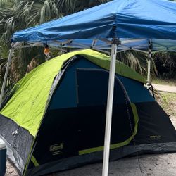 Coleman 4-Person Dark Room Technology Tent