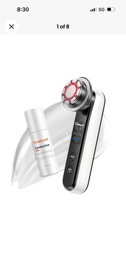 FyneLook Microcurrent Facial Device with Red Light Therapy, Cooling Skin Tigh...