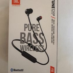 JBL Tune125BT Pure Bass (New)