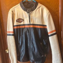 Harley Davidson Large Full Leather Jacket 