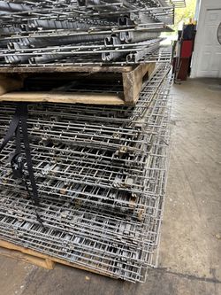 Wire mesh decks 45"x46 " used inside
