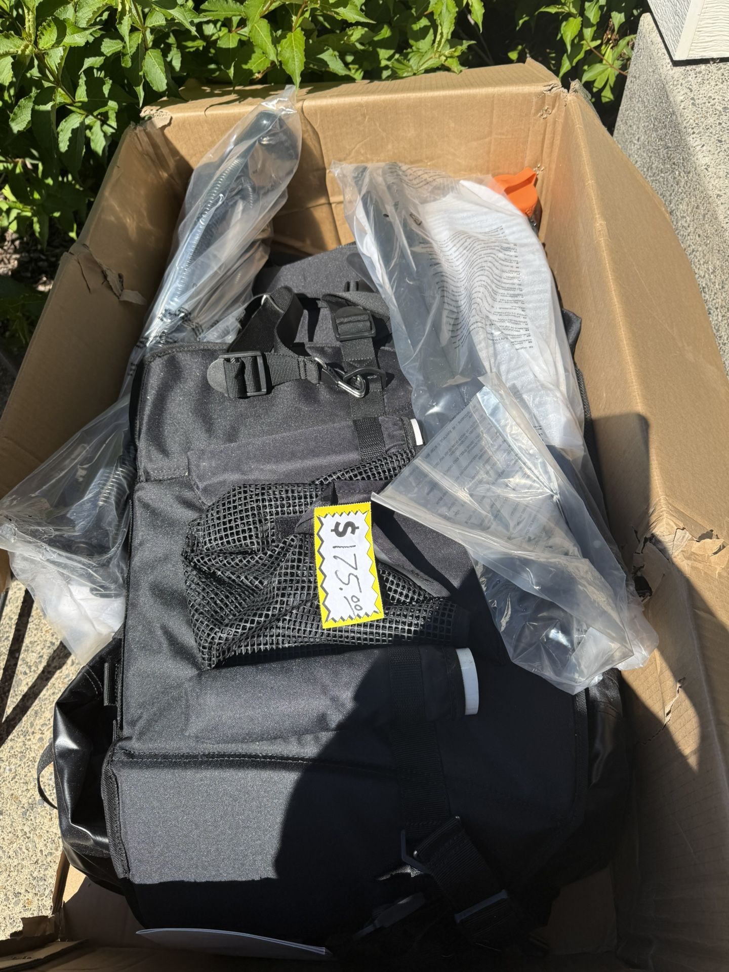 Celsius Inflatable Kayak And inflatable Paddle Board With Backpacks
