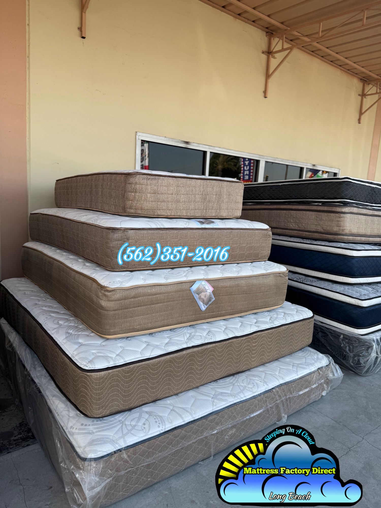 Lesly Cal King Mattress And Boxspring Bed Set New Cama Bonita