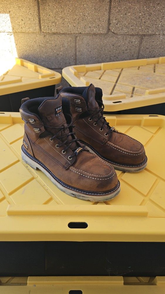 Size 10 D Ariat Work Boots Composite Toe 