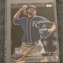 2018 Jason Hammel Kansas City Royals Topps Baseball Card # 385