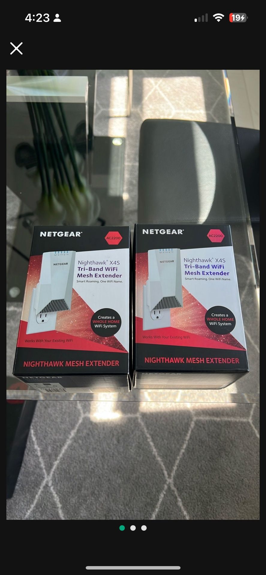 Netgear Nighthawk Tri Band WiFi Extender