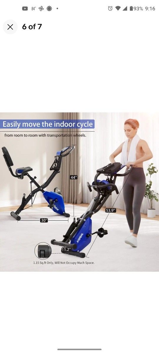 Exercise Bike WHTOR Stationary