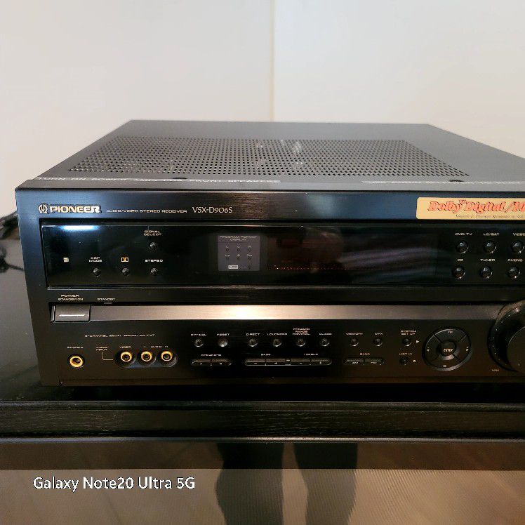 Pioneer VSX-D906S audio/video stereo receiver with Manuel