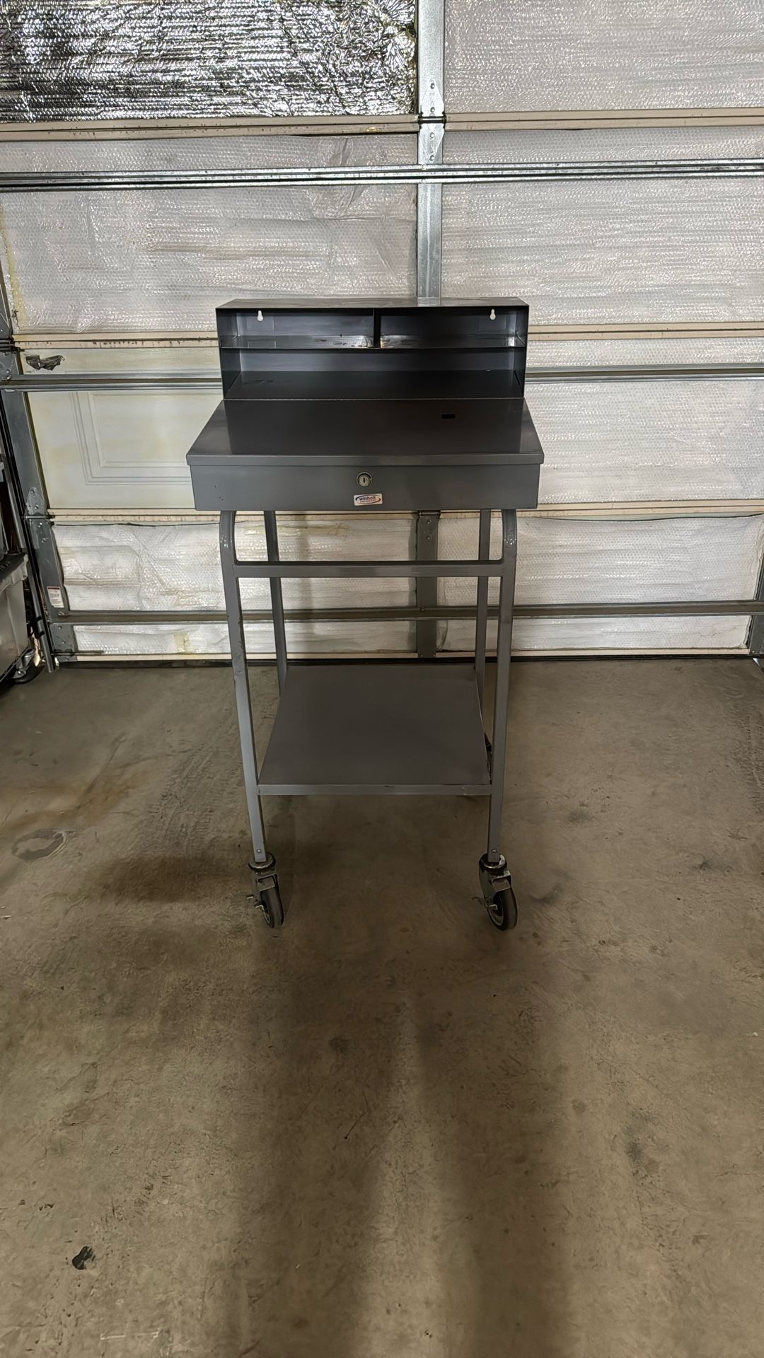 Utility Mobile Cart With Key 