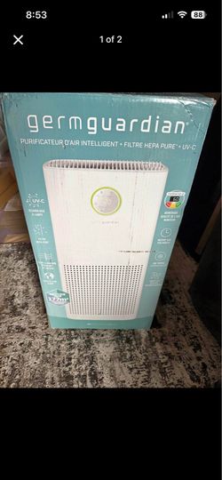 GermGuardian Smart HEPA Air Purifier with UV-C Light
