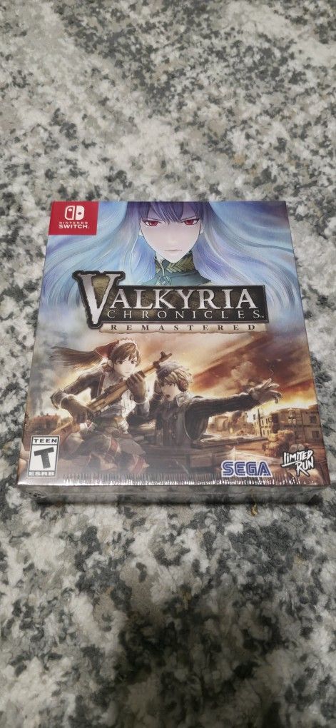 Valkyria Chronicles Remastered Gallian Edition Nintendo Switch Brand New