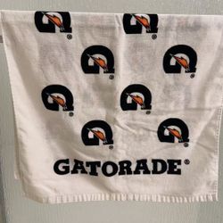 Gatorade G Towel, 22" x 42", Cotton, White