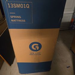 Olee sleep 13 inch box top hybrid gel infused memory foam innerspring mattress (queen)