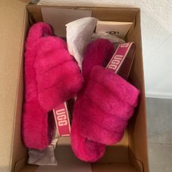 UGG W FLUFF YEAH SLIDE 