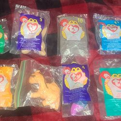 1998 TY MCDONALD'S BEANIE BABIES COMPLETE SET