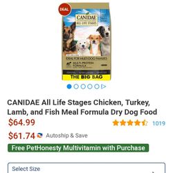 Canidae Dog Food 44 Lbs. 