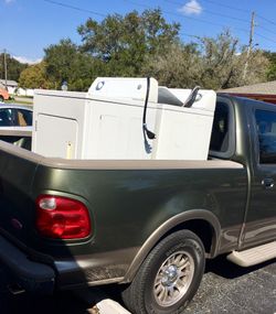 Matching full size washer and dryer