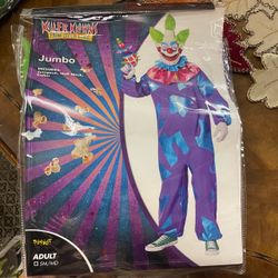 Killer Klowns Jumbo Halloween Costume (SM/MD)